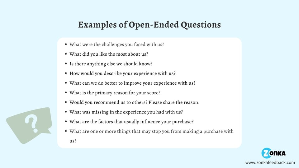 How To Ask Open Ended Questions In Counseling